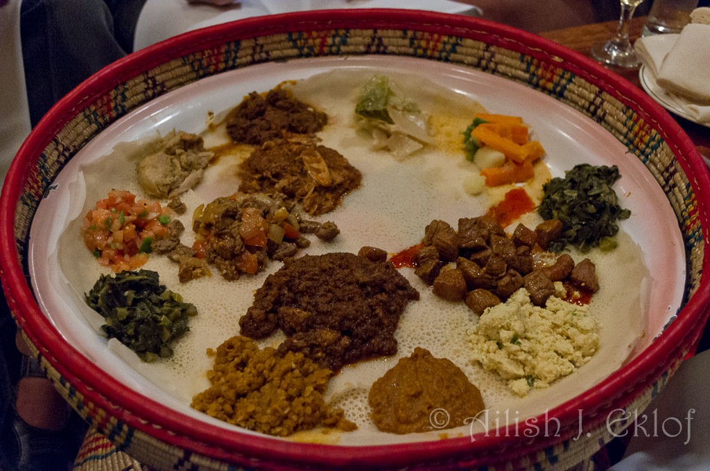 Ethiopian Food at Addis Red Sea.
